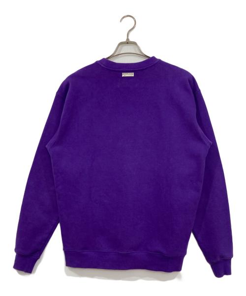 SUPPLIER（サプライヤー）SUPPLIER (サプライヤー) ロゴワッペンスウェット パープル サイズ:Mの古着・服飾アイテム
