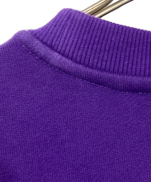 SUPPLIER（サプライヤー）SUPPLIER (サプライヤー) ロゴワッペンスウェット パープル サイズ:Mの古着・服飾アイテム