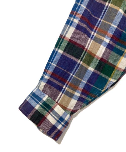 L.L.Bean（エルエルビーン）L.L.Bean (エルエルビーン) チェックネルシャツ グリーン×ブルー サイズ:Lの古着・服飾アイテム