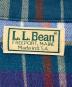 中古・古着 L.L.Bean (エルエルビーン) チェックネルシャツ グリーン×ブルー サイズ:L：6000円
