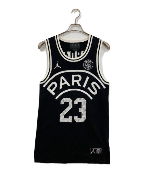 JORDAN（ジョーダン）JORDAN (ジョーダン) PARIS SAINT-GERMAIN (パリサンジェルマン) Flight Knit 23 Jersey ブラック サイズ:XSの古着・服飾アイテム