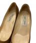 中古・古着 JIMMY CHOO (ジミーチュウ) スウェードパンプス ブラウン サイズ:35 1/2：7000円