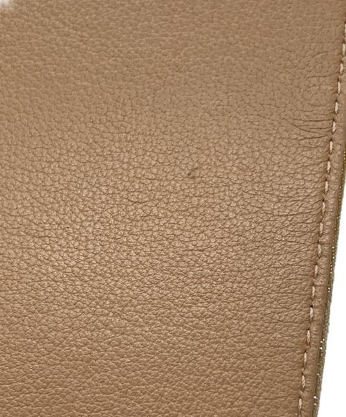 JIMMY CHOO（ジミーチュウ）JIMMY CHOO (ジミーチュウ) クラッチバッグ ベージュの古着・服飾アイテム