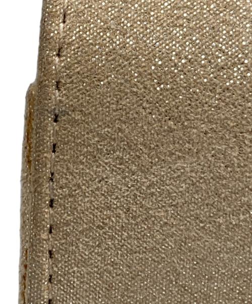 JIMMY CHOO（ジミーチュウ）JIMMY CHOO (ジミーチュウ) クラッチバッグ ベージュの古着・服飾アイテム