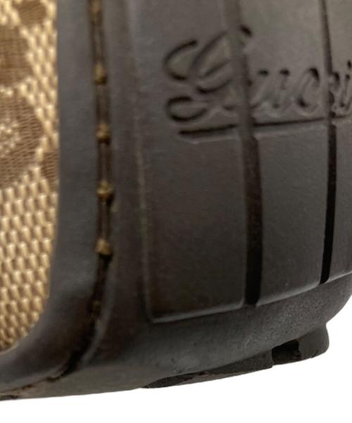 GUCCI（グッチ）GUCCI (グッチ) GGビットドライビングシューズ ベージュ サイズ:35 1/2の古着・服飾アイテム