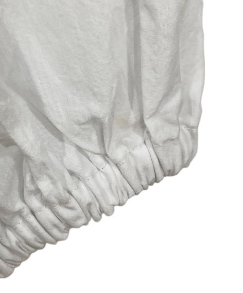 MONCLER（モンクレール）MONCLER (モンクレール) Abito chemisier in cotone/ABITOコットンシャツワンピース ホワイト サイズ:40の古着・服飾アイテム