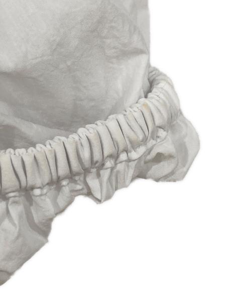 MONCLER（モンクレール）MONCLER (モンクレール) Abito chemisier in cotone/ABITOコットンシャツワンピース ホワイト サイズ:40の古着・服飾アイテム