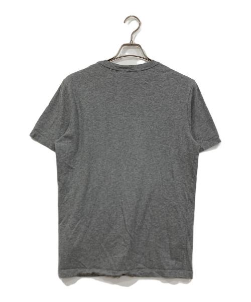 MONCLER（モンクレール）MONCLER (モンクレール) ロゴワッペンTシャツ グレー サイズ:Mの古着・服飾アイテム