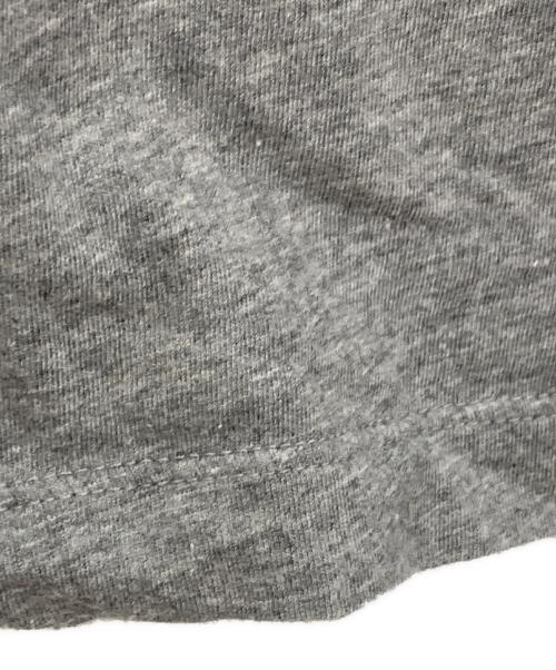 MONCLER（モンクレール）MONCLER (モンクレール) ロゴワッペンTシャツ グレー サイズ:Mの古着・服飾アイテム