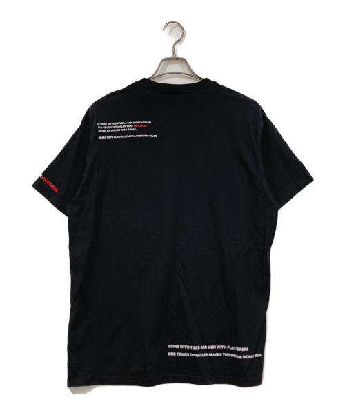 BURBERRY（バーバリー）BURBERRY (バーバリー) フォトプリントTシャツ ブラック サイズ:Lの古着・服飾アイテム