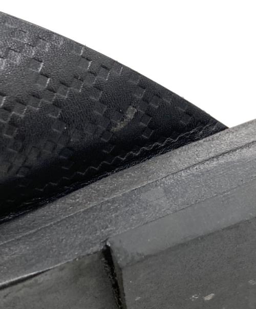 GUCCI（グッチ）GUCCI (グッチ) クロスストラップサンダル ブラック サイズ:9の古着・服飾アイテム