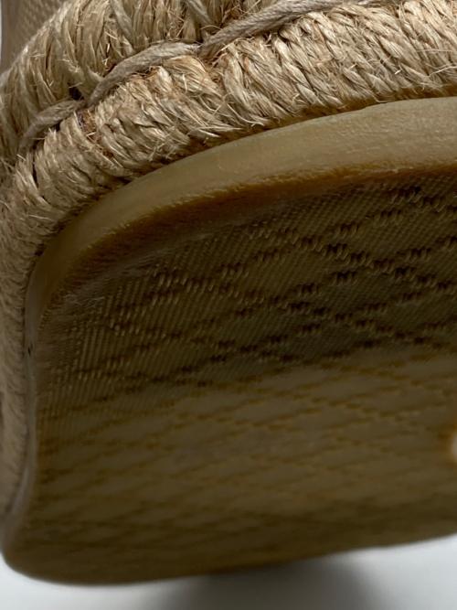 GUCCI（グッチ）GUCCI (グッチ) エスパドリーユ アイボリー サイズ:9の古着・服飾アイテム