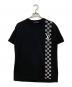 LOUIS VUITTON（ルイ ヴィトン）の古着「ダミエストライプジャガードTシャツ」｜ブラック