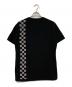 LOUIS VUITTON (ルイ ヴィトン) ダミエストライプジャガードTシャツ ブラック サイズ:L：43000円