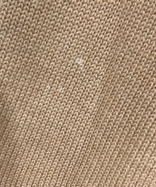 FENDI（フェンディ）FENDI (フェンディ) 18AW 刺繍レタリングニットセーター ベージュ×ネイビー サイズ:50の古着・服飾アイテム