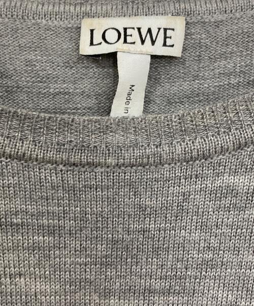 LOEWE（ロエベ）LOEWE (ロエベ) エレファントセーター グレー サイズ:Mの古着・服飾アイテム