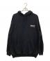 BALENCIAGA（バレンシアガ）の古着「17AW キャンペーンロゴプルオーバーパーカー」｜ブラック