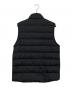 MONCLER (モンクレール) TREOMPAN GILET/ダウンベスト ブラック サイズ:3：60000円