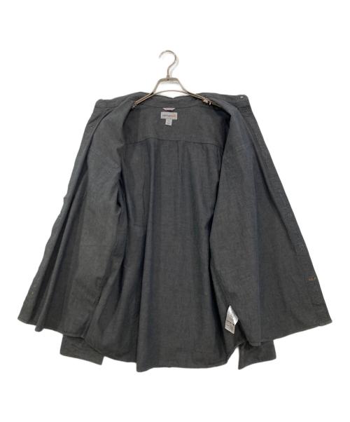 CarHartt（カーハート）CarHartt (カーハート) ボタンダウンシャツ グレー サイズ:XLの古着・服飾アイテム