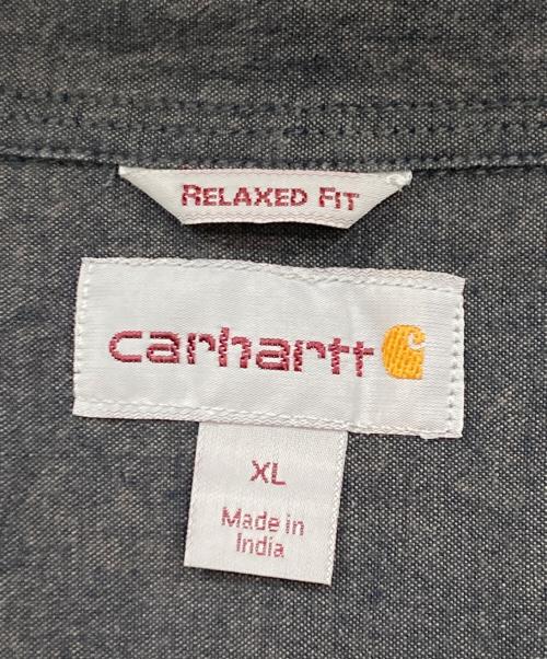 CarHartt（カーハート）CarHartt (カーハート) ボタンダウンシャツ グレー サイズ:XLの古着・服飾アイテム