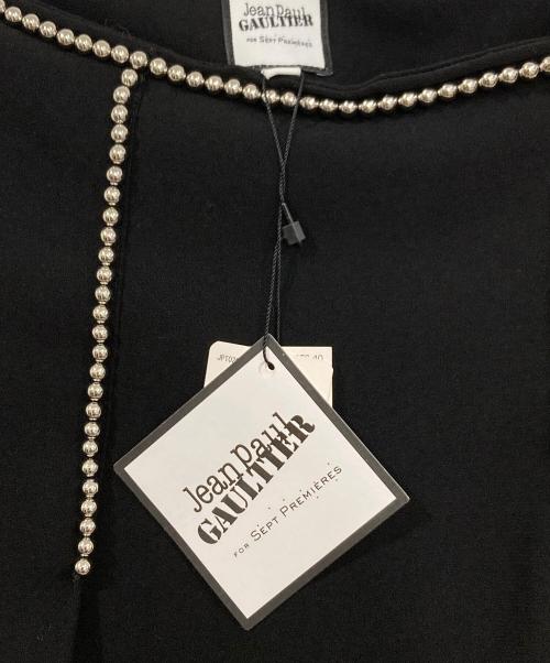 Jean Paul GAULTIER（ジャンポールゴルチェ）Jean Paul GAULTIER (ジャンポールゴルチェ) ボールチェーンスカート ブラック サイズ:38の古着・服飾アイテム