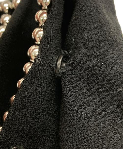 Jean Paul GAULTIER（ジャンポールゴルチェ）Jean Paul GAULTIER (ジャンポールゴルチェ) ボールチェーンスカート ブラック サイズ:38の古着・服飾アイテム