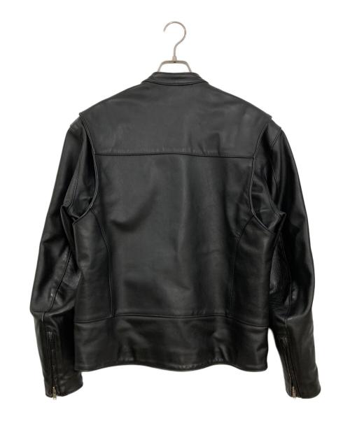 HARLEY-DAVIDSON（ハーレーダビッドソン）HARLEY-DAVIDSON (ハーレーダビッドソン) シングルライダースジャケット ブラック サイズ:Mの古着・服飾アイテム