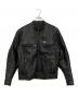 HARLEY-DAVIDSON（ハーレーダビッドソン）の古着「シングルライダースジャケット」｜ブラック