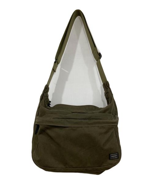 PORTER（ポーター）PORTER (ポーター) SHOULDER BAG カーキの古着・服飾アイテム