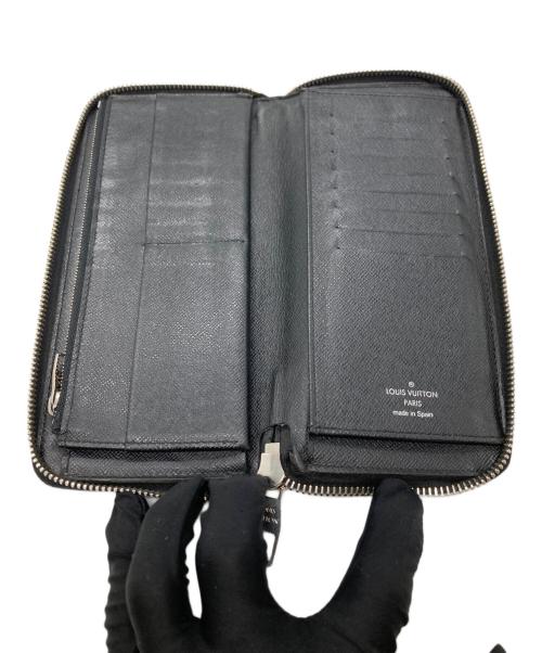 LOUIS VUITTON（ルイ ヴィトン）LOUIS VUITTON (ルイ ヴィトン) ジッピーウォレット・ヴェルティカル/長財布 ブラックの古着・服飾アイテム