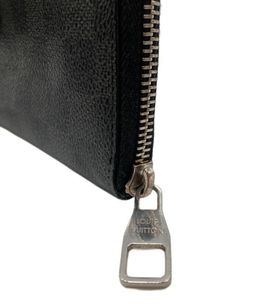 LOUIS VUITTON（ルイ ヴィトン）LOUIS VUITTON (ルイ ヴィトン) ジッピーウォレット・ヴェルティカル/長財布 ブラックの古着・服飾アイテム