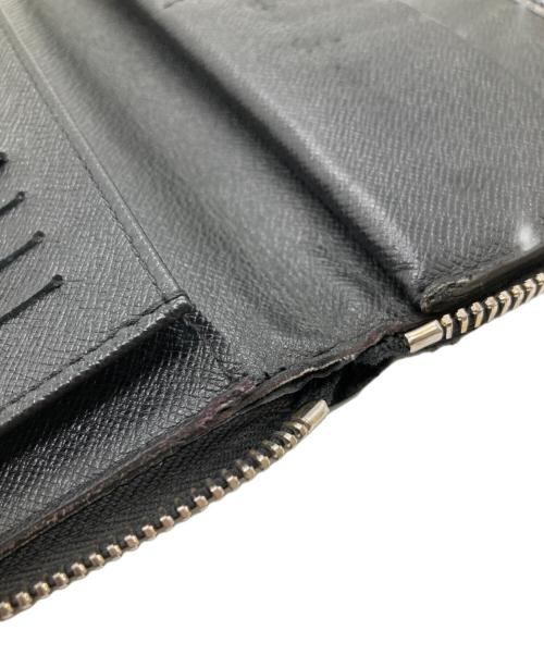 LOUIS VUITTON（ルイ ヴィトン）LOUIS VUITTON (ルイ ヴィトン) ジッピーウォレット・ヴェルティカル/長財布 ブラックの古着・服飾アイテム