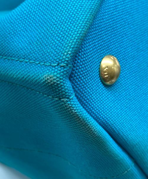 PRADA（プラダ）PRADA (プラダ) カナパトートバッグＭ ブルーの古着・服飾アイテム