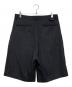 WHITE MOUNTAINEERING (ホワイトマウンテ二アニング) TROPICAL WOOL 2 TUCK SHORT PANTS グレー サイズ:3：14000円