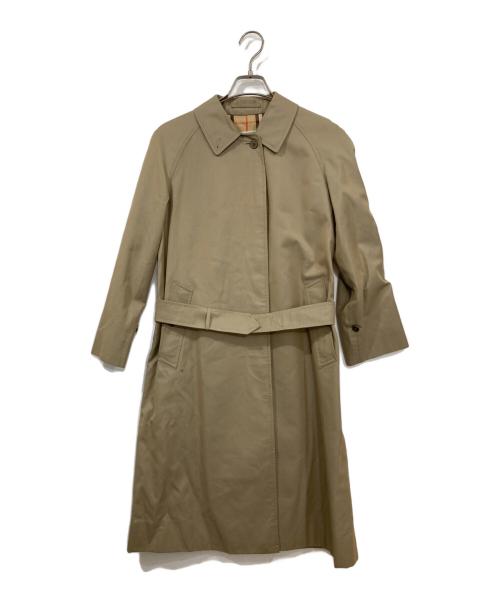 Burberry's（バーバリー）Burberry's (バーバリーズ) ノバチェックステンカラーコート ベージュ サイズ:9AB2の古着・服飾アイテム