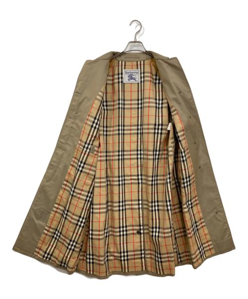 Burberry's（バーバリー）Burberry's (バーバリーズ) ノバチェックステンカラーコート ベージュ サイズ:9AB2の古着・服飾アイテム