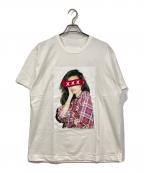 GOD SELECTION XXXゴッドセレクショントリプルエックス）の古着「プリントTシャツ」｜ホワイト