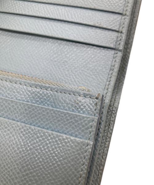 DOLCE & GABBANA（ドルチェ＆ガッバーナ）DOLCE & GABBANA (ドルチェ＆ガッバーナ) 2つ折り財布 ブルーの古着・服飾アイテム