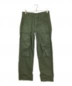 orSlowオアスロウ）の古着「ベイカーパンツ」｜オリーブ