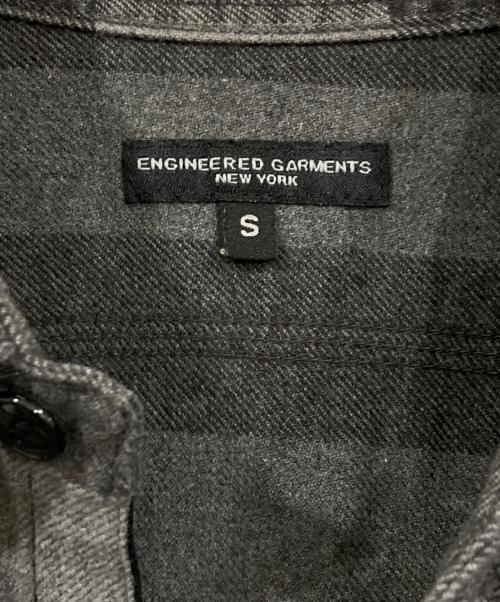 Engineered Garments（エンジニアドガーメンツ）Engineered Garments (エンジニアードガーメンツ) チェックワークシャツ グレー サイズ:Sの古着・服飾アイテム
