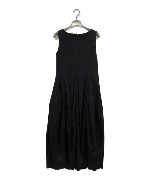 styling/（スタイリング）styling/ (スタイリング) コクーンカットワンピース ブラックの古着・服飾アイテム