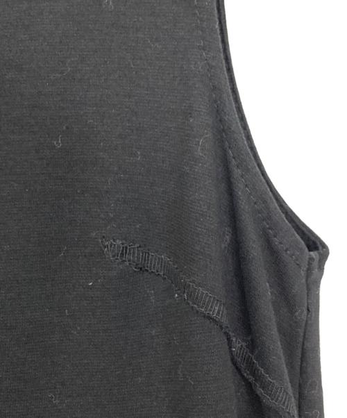 styling/（スタイリング）styling/ (スタイリング) コクーンカットワンピース ブラックの古着・服飾アイテム