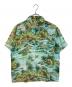 Ashfield by Duke of Hollywood（Ashfield by Duke of Hollywood）の古着「50's総柄アロハシャツ」｜グリーン