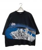 WILLY CHAVARRIAウィリーチャバリア）の古着「NEW YORK Buffalo T-Shirt」｜ブラック