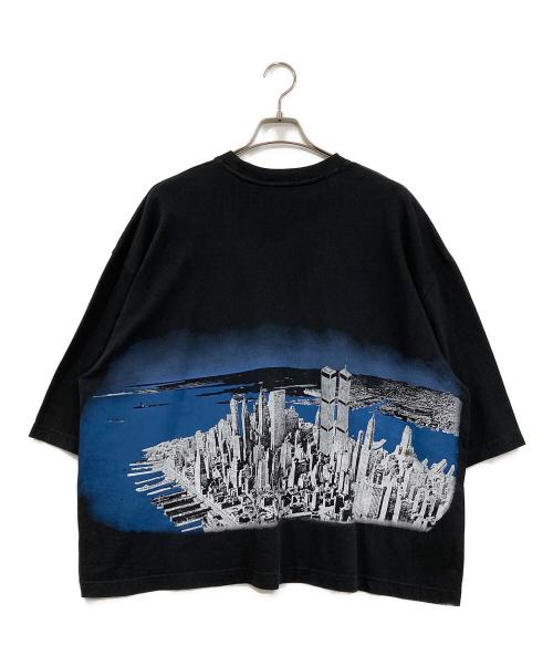 WILLY CHAVARRIA（ウィリーチャバリア）WILLY CHAVARRIA (ウィリーチャバリア) NEW YORK Buffalo T-Shirt ブラック サイズ:Ⅿの古着・服飾アイテム