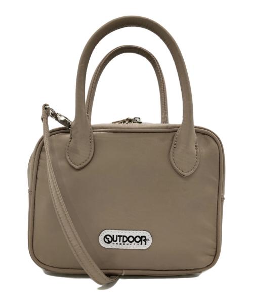 OUTDOOR PRODUCTS（アウトドア プロダクツ）OUTDOOR PRODUCTS (アウトドア プロダクツ) 2WAY CUBE BAG ベージュの古着・服飾アイテム