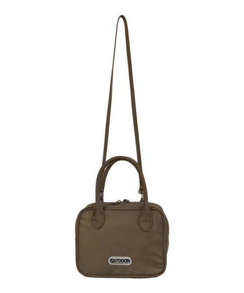 OUTDOOR PRODUCTS（アウトドア プロダクツ）OUTDOOR PRODUCTS (アウトドア プロダクツ) 2WAY CUBE BAG ベージュの古着・服飾アイテム