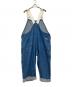 sunny side up (サニーサイドアップ) リメイクオーバーオール インディゴ サイズ:3：8000円