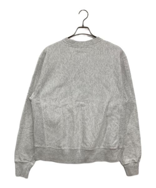 Champion REVERSE WEAVE（チャンピオン リバース ウィーブ）Champion REVERSE WEAVE (チャンピオン リバース ウィーブ) プリントスウェット グレー サイズ:Ⅿの古着・服飾アイテム