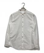 PAUL SMITHポールスミス）の古着「CHARM & PICTURE BUTTON SHIRT」｜ホワイト